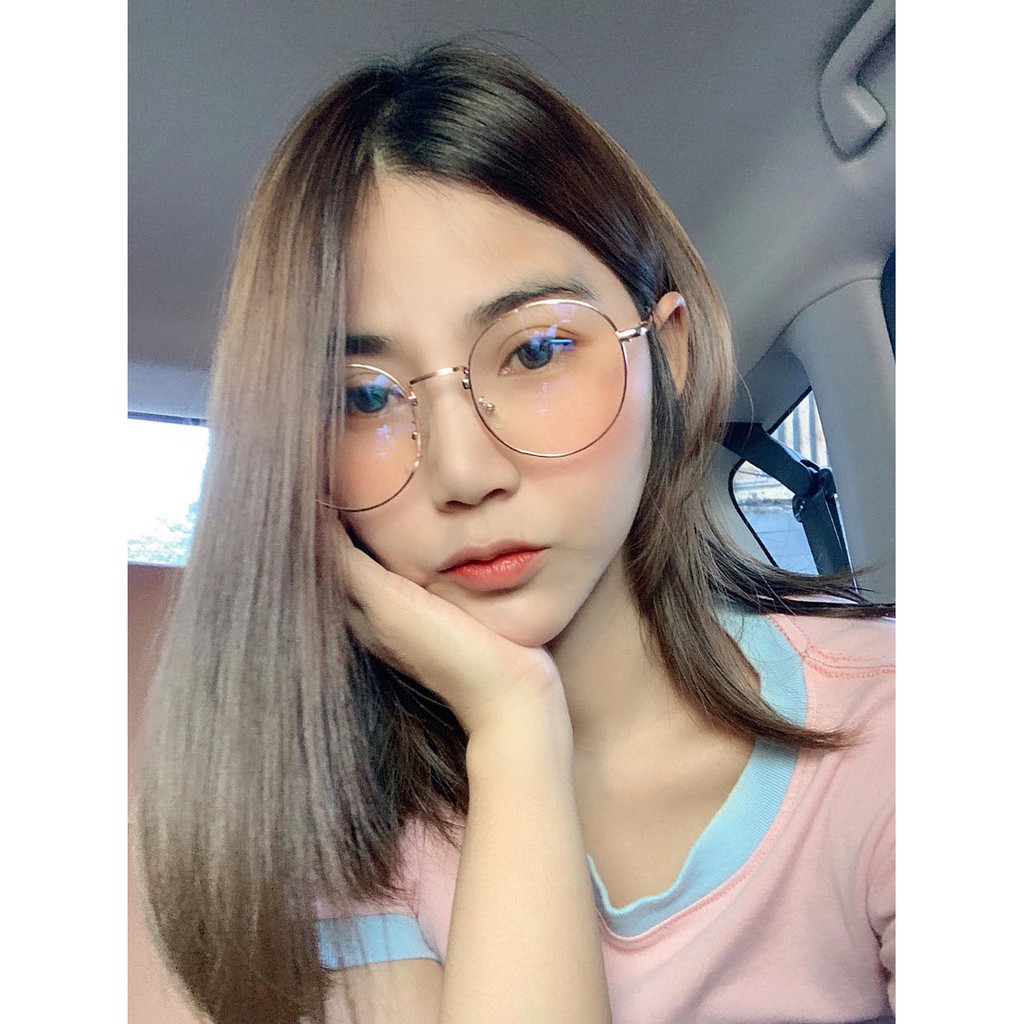 แว่นสายตาสั้น -50ถึง-400 กรองแสงสีฟ้าในตัว ( BLUE Block ) (แถมซองหนังใส่แว่นและผ้าเช็ดเลนส์)