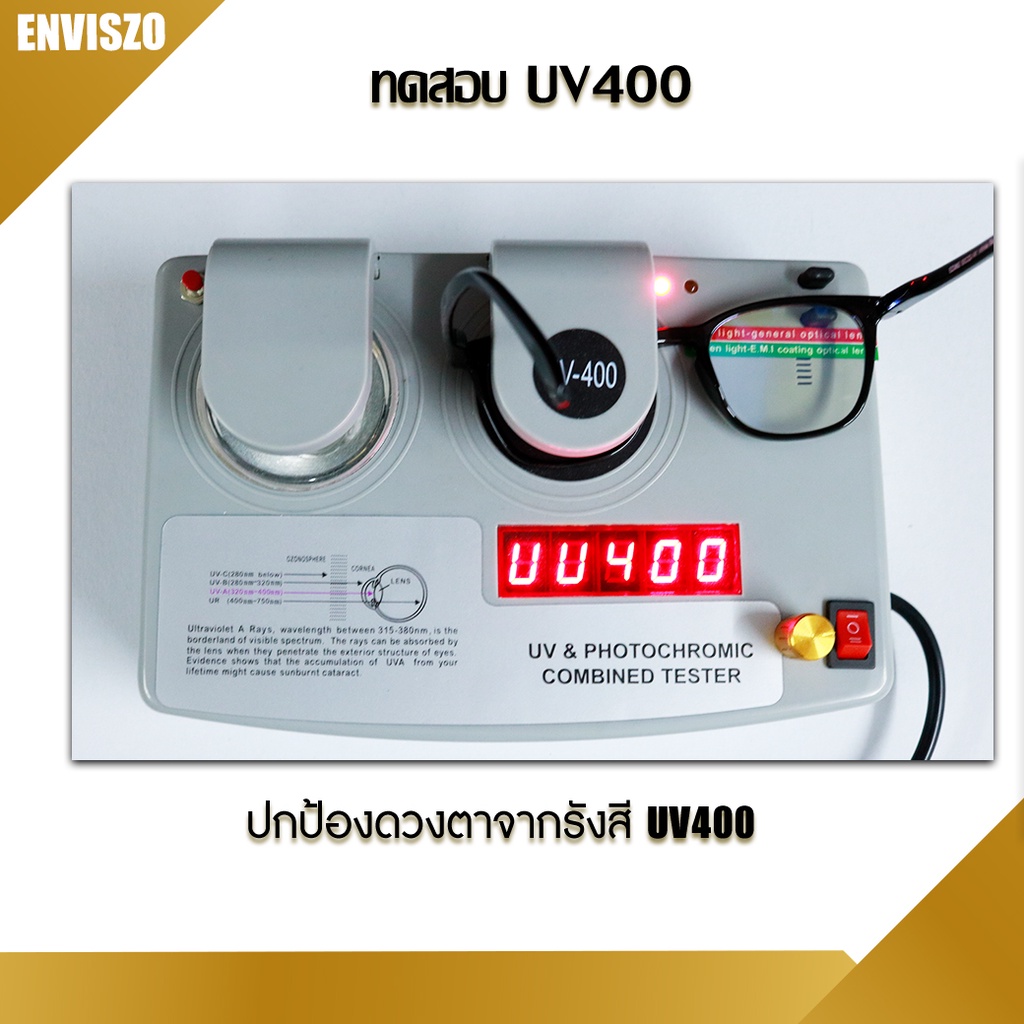 [โค้ด X2WX8 ลด 8% <<]ENVISZO แว่นตา รุ่น EZ3995 Blue Control เล่นคอมพิวเตอร์ โทรศัพท์ ตัดแสงฟ้า ถนอมสายตา