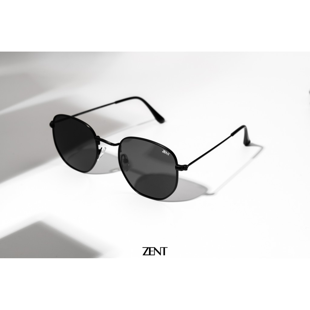 [โค้ด ZLWED ลด 10% <<] ZENT 8772 Spellbound แว่นกันแดด UV100% เลนส์ polarized ทรง 6 เหลี่ยม แถมซอง+ผ้าเช็ดแว่น