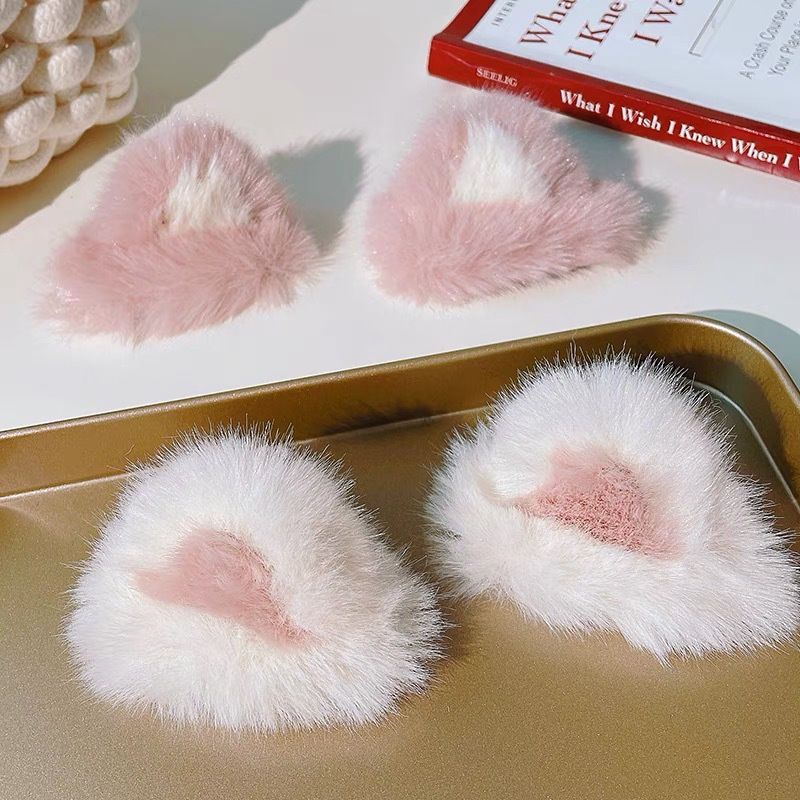 ‼พร้อมส่งจากไทย‼กิ๊บติดผมหูแมว ขนฟูนุ่มนิ่ม คอสเพลย์ หูแมวปุ๊กปิ๊ก
