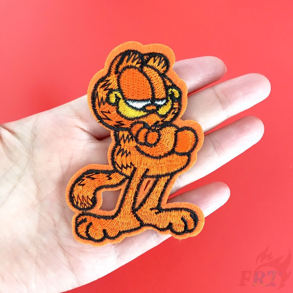 ☸ Cartoon：Garfield Patch ☸ 1Pc Cat Diy Sew On Iron On Badges Patches（Garfield - Series 02）