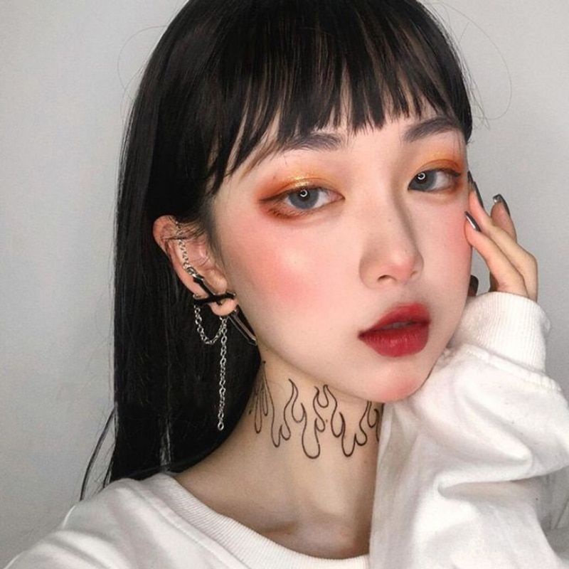 ➕ต่างหูสตั๊ดไม้กางเขนสีดำสไตล์สาวพังค์สวยดุดูดาร์คมาก