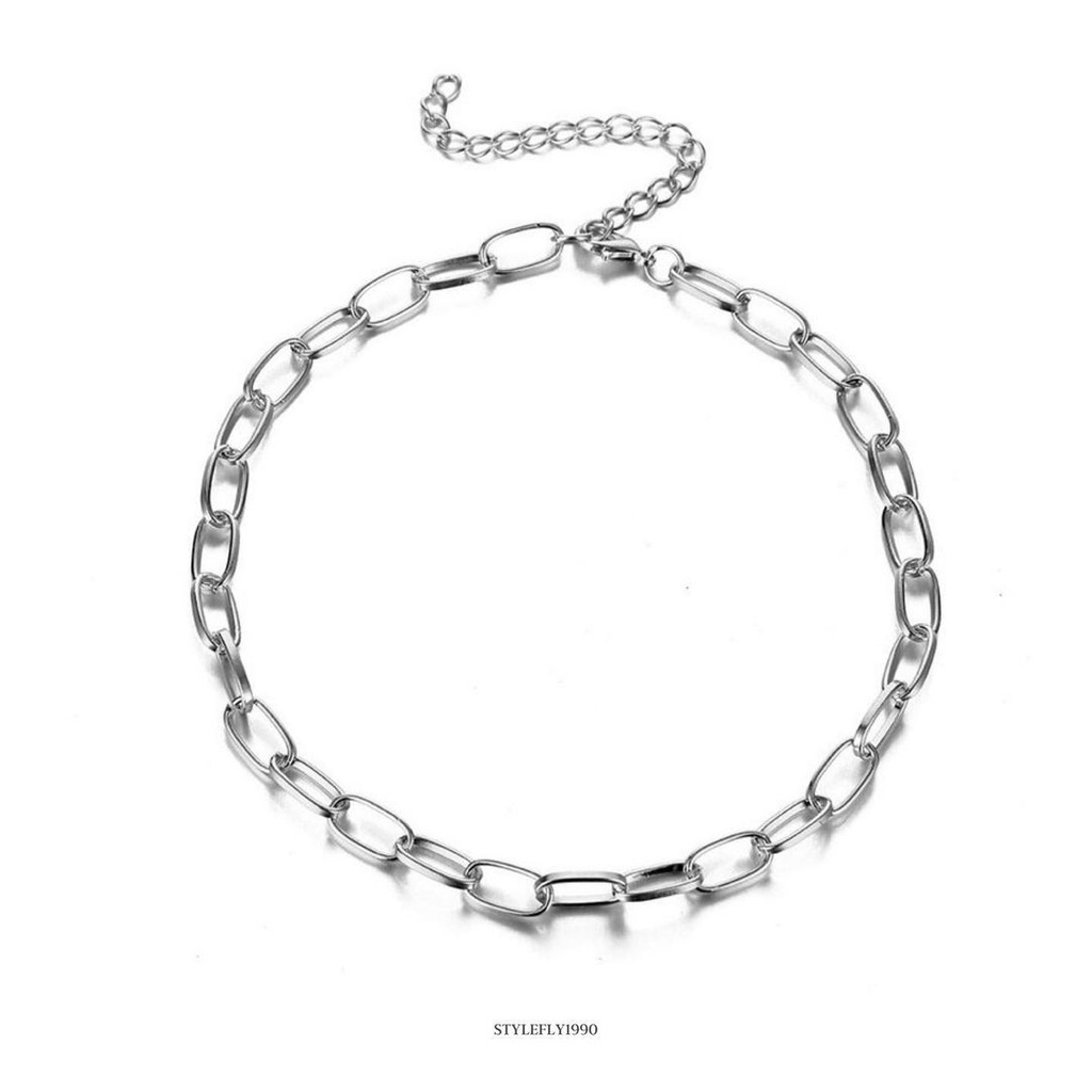 【 พร้อมส่ง 】Chain Necklace สร้อยโซ่คลาสสิค