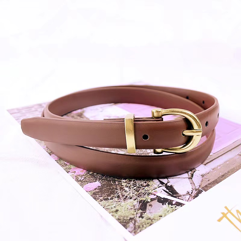 【COD & พร้อมส่ง】เข็มขัดหนังนิ่ม คุณภาพสูง แฟชั่นสําหรับผู้หญิง 3 style