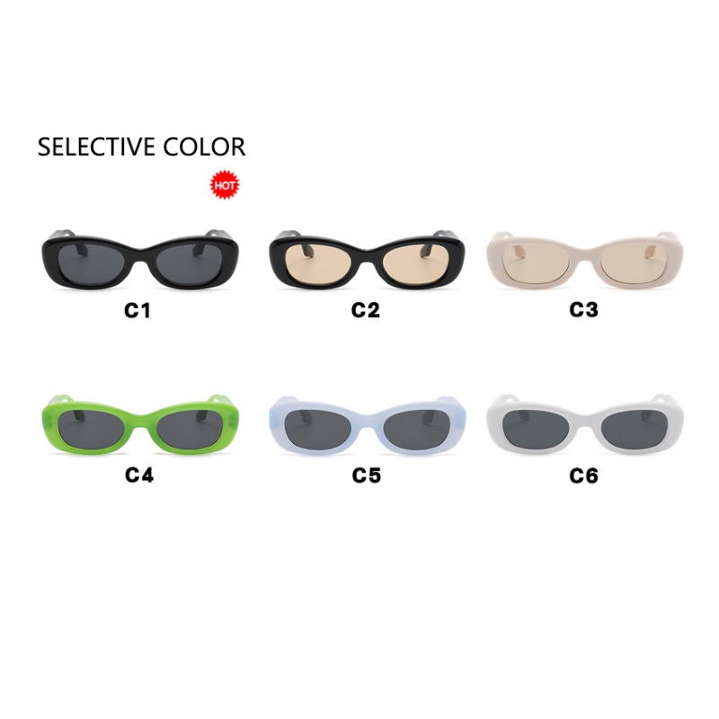【พร้อมส่ง】COD(San9) แว่นตากันแดดแฟชั่น ขนาดเล็ก สไตล์เกาหลีเรโทร UV400 สําหรับผู้หญิง