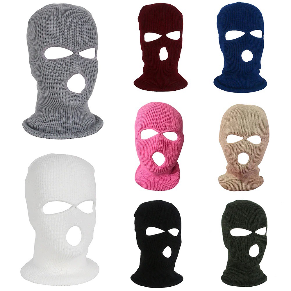 ️SUN RKT หมวกถักคลุม หน้ากาก Fashion Balaclava ski mask สวมใส่ภจญภัยในทุกกิจกรรม