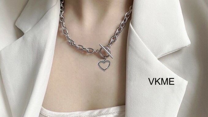(พร้อมส่ง/2สี) สร้อยคอโลหะผสมไททาเนียม 2020 ใหม่สไตล์ยุโรป