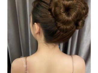 มวยผม มวยผมปลอม แบบกิ๊บ ใช้งานง่าย สวยเนียนเป็นธรรมชาติ มวยเกล้าผม ทำจากไหมเกาหลีแท้100% กิ๊บงับช่อ 7 ดอก วิกผมเกล้า