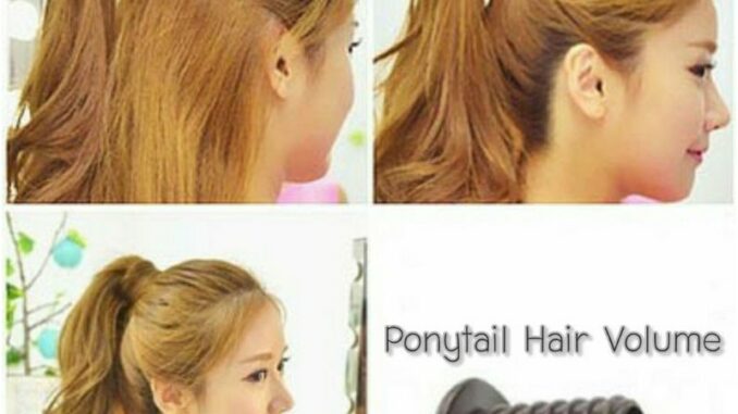 ~• พร้อมส่ง •~ ซิลิโคนหางม้าวอลลุ่ม Ponytail Hair Volume หางม้าหนาสวยฟีลคุณหนู