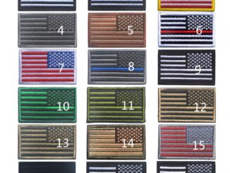 Tactical  American Flag Patch Right arm badge Emblem Army Badge  Embroidered Patch Applique