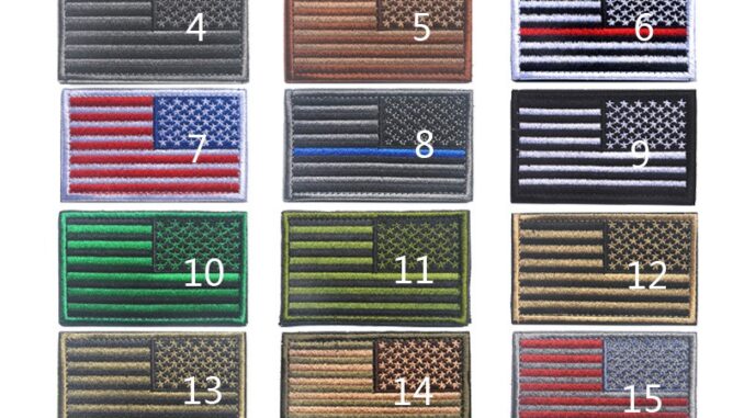 Tactical American Flag Patch Right arm badge Emblem Army Badge Embroidered Patch Applique Tactical American Flag Patch Right arm badge Emblem Army Badge Embroidered Patch Applique