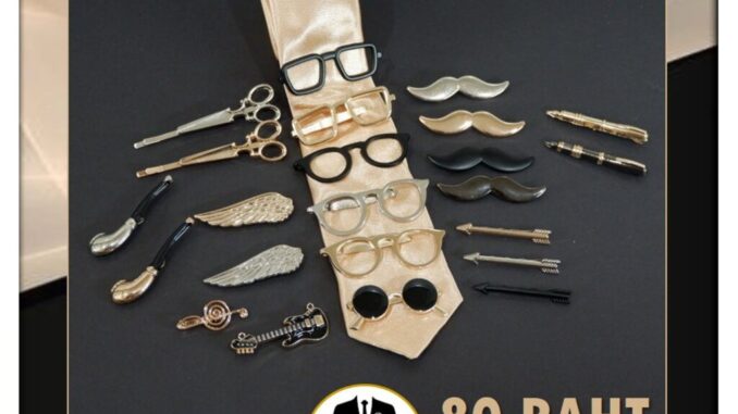 tie clip ที่หนีบเนคไท์ คละแบบ