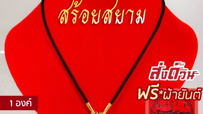 สร้อยพระ 2 มิล คล้องหน้า 1 องค์ 3 องค์ [งานอย่างดี] l สร้อยมงคล ของขวัญผู้ใหญ่ สร้อยเด็ก สร้อยผู้หญิง