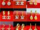 ต่างหูห่วงเพชร  ต่างหูห่วงห้อยชุดที่1 รุ่นขายดี 1คู่  CN Jewelry ตุ้มหู ต่างหูห่วงทอง ต่างหูแฟชั่น ต่างหูผู้หญิง