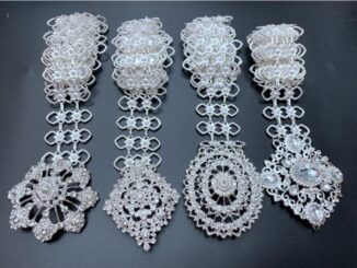 เข็มขัดสีเงินชุดไทยหลายสไตล์ Vintage Jewelry เข็มขัดและหัวเข็มขัดปรับความยาวได้