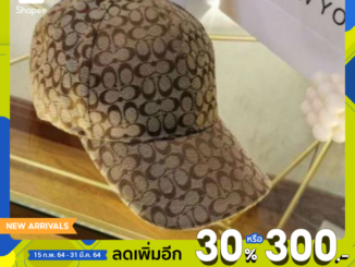 หมวกแก๊ป โค้ช Coach มีป้าย