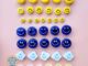 (ราคาส่ง6.-) ลูกปัด เซรามิก ลูกปัดเซรามิก ลูกปัดหน้ายิ้ม Smiley สมายลี่ กุหลาบ หน้ายิ้ม