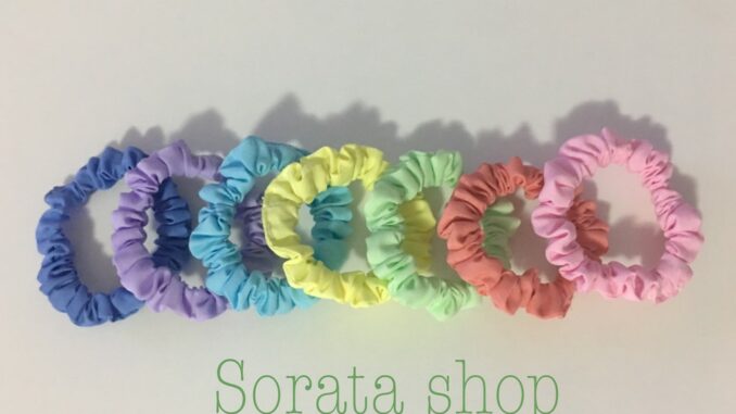 พร้อมส่งค่ะ ยางรัดผมแฟชั่นสำหรับผู้หญิง ยางรัดผมผ้าคอตตอน มีสีเพิ่มใหม่นะคะ
