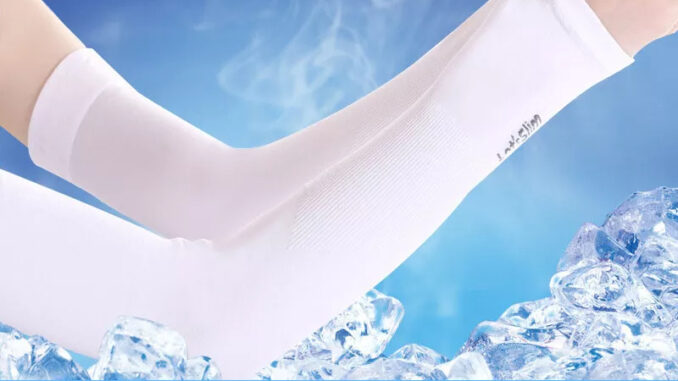 KJT  พร้อมส่ง ปลอกแขนกันแดด   กัน UV  ปลอกแขนแบบสวมนิ้ว   กันแดด กันแสง Let'Slim สินค้ามีกล่อง