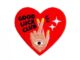 Good luck club red - embroidered patch ตัวรีดลายปัก