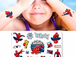 Bobestshop Tattoo ลาย Frozen & Princess & Spider Man