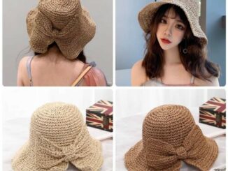 [พร้อมส่งจากไทย] หมวกบักเก็ต ปีกกว้าง ผู้หญิง