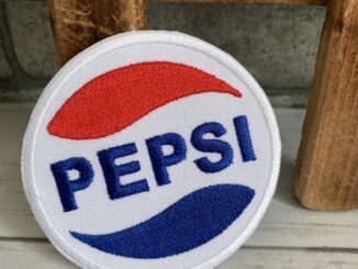 เป๊ปซี่ PEPSI ตัวรีดติดเสื้อ อาร์มรีด อาร์มปัก ตกแต่งเสื้อผ้า หมวก กระเป๋า แจ๊คเก็ตยีนส์ Food