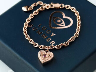 LUCY SUMMER LUNA LOVE Bracelet (สร้อยข้อมือเงินแท้ พร้อมจี้หัวใจรุ่น ลูน่า เลิฟ) Silver 925