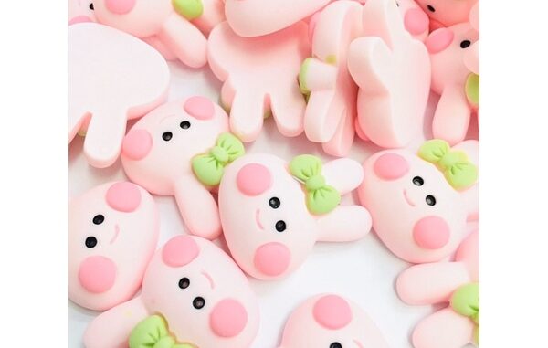 กระต่าย rabbit  ชินาม่อน การ์ตูน ตุ๊กตาติดกิ๊บ10ชิ้น(เลือกแบบ)