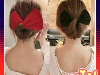 พร้อมส่ง  ผ้าผูกผมสไตล์เกาหลี โบว์ผูกผม เครื่องประดับผม ที่เกล้าผม