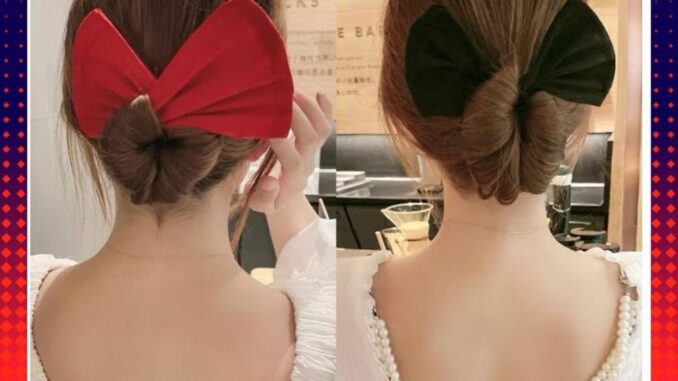 พร้อมส่ง ผ้าผูกผมสไตล์เกาหลี โบว์ผูกผม เครื่องประดับผม ที่เกล้าผม พร้อมส่ง ผ้าผูกผมสไตล์เกาหลี โบว์ผูกผม เครื่องประดับผม ที่เกล้าผม