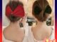 พร้อมส่ง  ผ้าผูกผมสไตล์เกาหลี โบว์ผูกผม เครื่องประดับผม ที่เกล้าผม