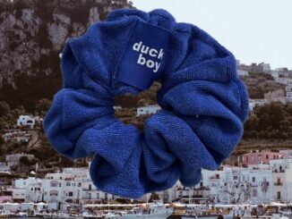 DUCKYBOY TOWEL MINI DONUT ยางมัดผม (มี6สี)