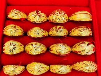 แหวนทองครึ่งสลึงYonghenggold คละแบบ มีใบรับประกัน ทักแชทเลือกลายได้ค่ะ