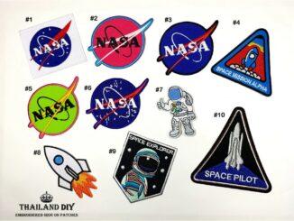 ตัวรีดนักบินอวกาศ NASA ต่างดาว จรวด ยาน อวกาศ Space Astronaut Patch wop งานปัก ตัวรีดติดเสื้อ ตัวรีด อาร์ม นาซา นาซ่า