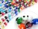 Nicebeads ลูกปัดสีแดงสีขาวสีเหลืองสีเขียวสีม่วง Diy 10X12 มม . 20 ชิ้น