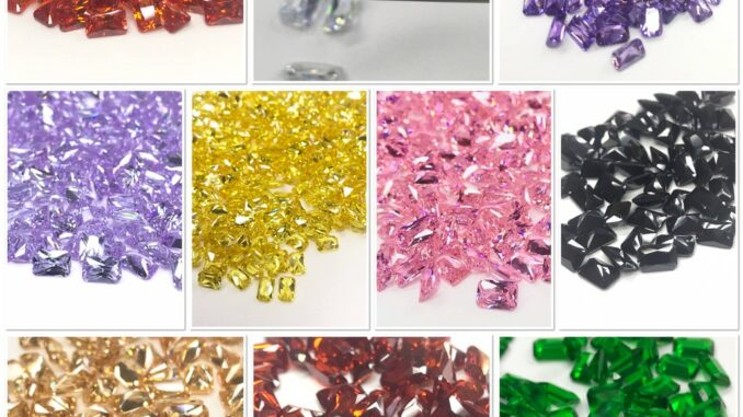 รูปสี่เหลี่ยม ‼️ CZ Diamond