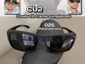 CU2รุ่น 025 แว่นตากันแดดครอบ เลนส์Polarized แว่นตาครอบ แว่นครอบ แว่นครอบกันแดด