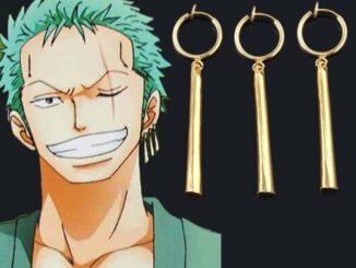 TWINKLE1 Japan Cosplay Clip Earrings Fashion Gift Accessories Drop Earrings 3 Pcs/Set Non Piercing Ear Clip Jewelry Cartoon Anime Roronoa Zoro Earrings
