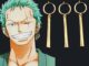 TWINKLE1 Japan Cosplay Clip Earrings Fashion Gift Accessories Drop Earrings 3 Pcs/Set Non Piercing Ear Clip Jewelry Cartoon Anime Roronoa Zoro Earrings
