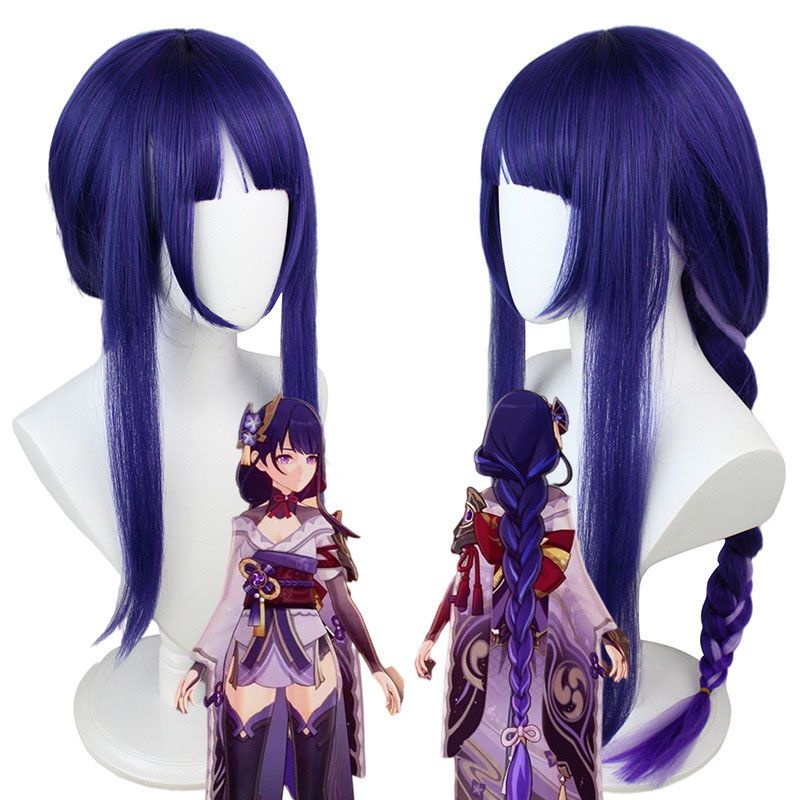 50Styles! Genshin Impact Cosplay Wig Venti Keqing Barbara Diluc Kaeya Noelle Traveler Lumine Aether Amber Heat Resistant