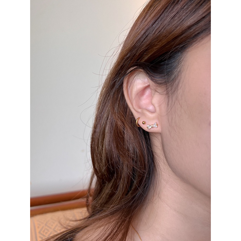A.piece  จิวเซ็ต จิวแสตนเลส [stainless steel] bow set