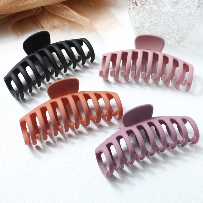 A125 กิ๊บหนีบผม กิ๊บรวบผม เก็บผมได้หมด สีด้าน พร้อมส่ง
