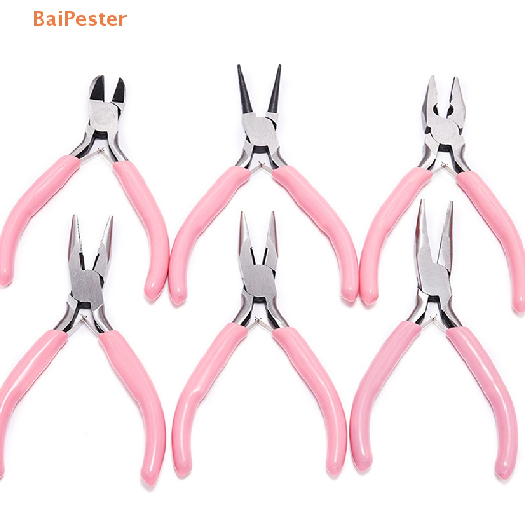 [BaiPester] คีมตัดลูกปัด ทรงกลม ขนาดเล็ก สําหรับทําเครื่องประดับ