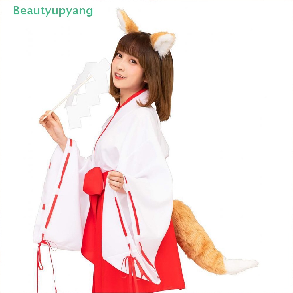 [Beautyupyang] หน้ากากคอสเพลย์ รูปหางสุนัขจิ้งจอก หมาป่า หูแมว สไตล์โลลิต้า