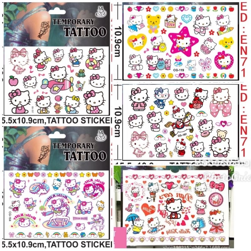 Bobestshop Tattoo ลาย Frozen & Princess & Spider Man