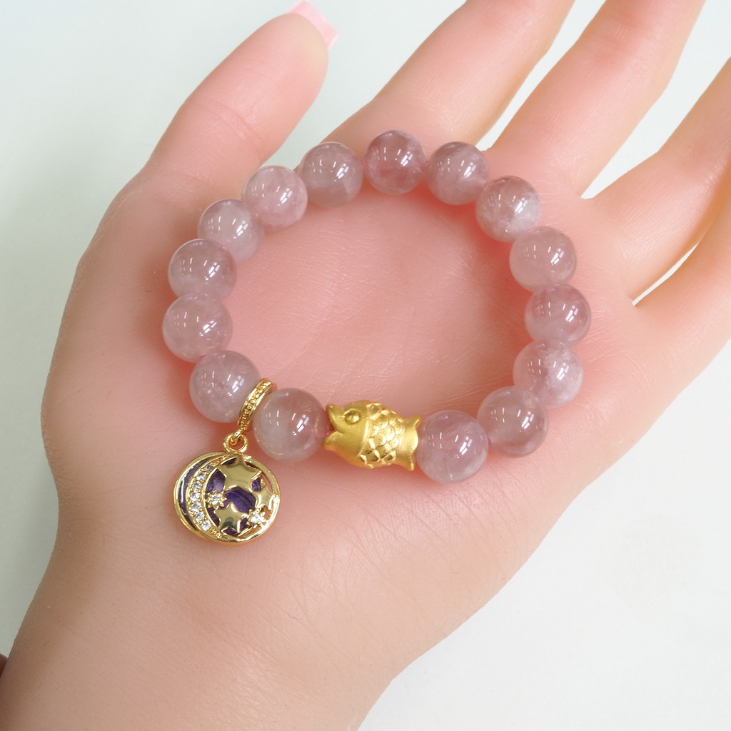 Charm ปลาทอง น้ำหนัก 0.55-0.6 กรัม ทองคำแท้ 99.9%