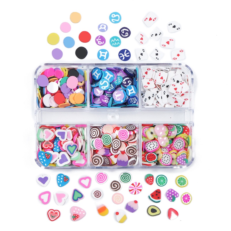 Flgo อุปกรณ์ตกแต่งเล็บ ลายเกล็ดหิมะ หัวใจ ซานต้า คริสต์มาส 3D 200 แพ็ก