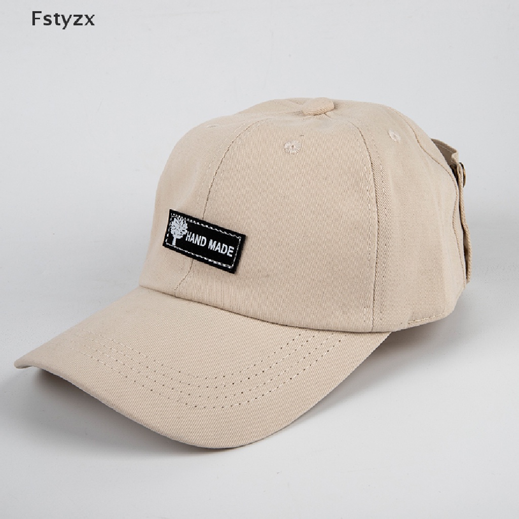 Fstyzx หมวกเบสบอล แว่นตากันแดด ฤดูร้อน สําหรับผู้หญิง ผู้ชาย