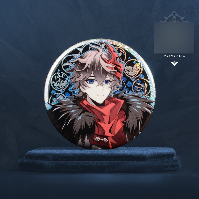 Genshin เข็มกลัด ลาย Fatui Knave childe Damselette badge